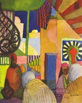 Expresionismo Painting - En El Expresionismo Bazar